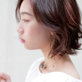 時間が経っても決まるヘアスタイル