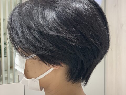 40代　50代　ハンサムショート　ショートヘア